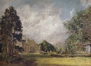 John Constable Malvern Hall:The entrance front oil painting